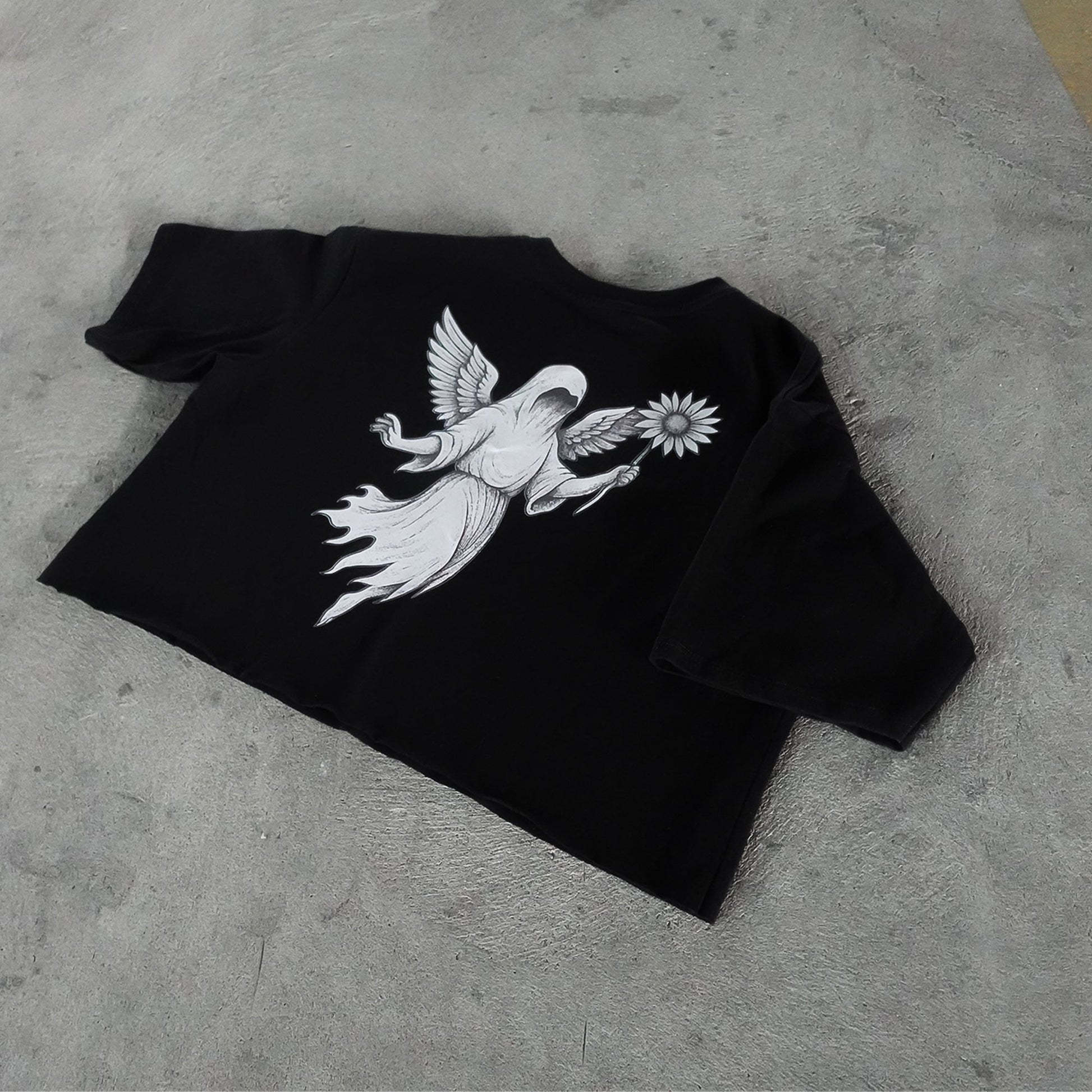 Camiseta Ghozt Angel She/404 - Ghozt Stamped
